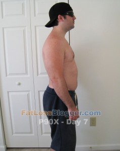 P90X Day 7 Side Right